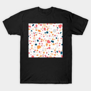 Terrazzo Mosaic Pattern T-Shirt